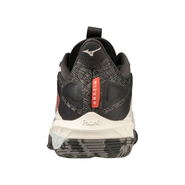 Giày cầu lông Mizuno Wave Claw Neo 2 - Trắng đen chính hãng (71GA227040)