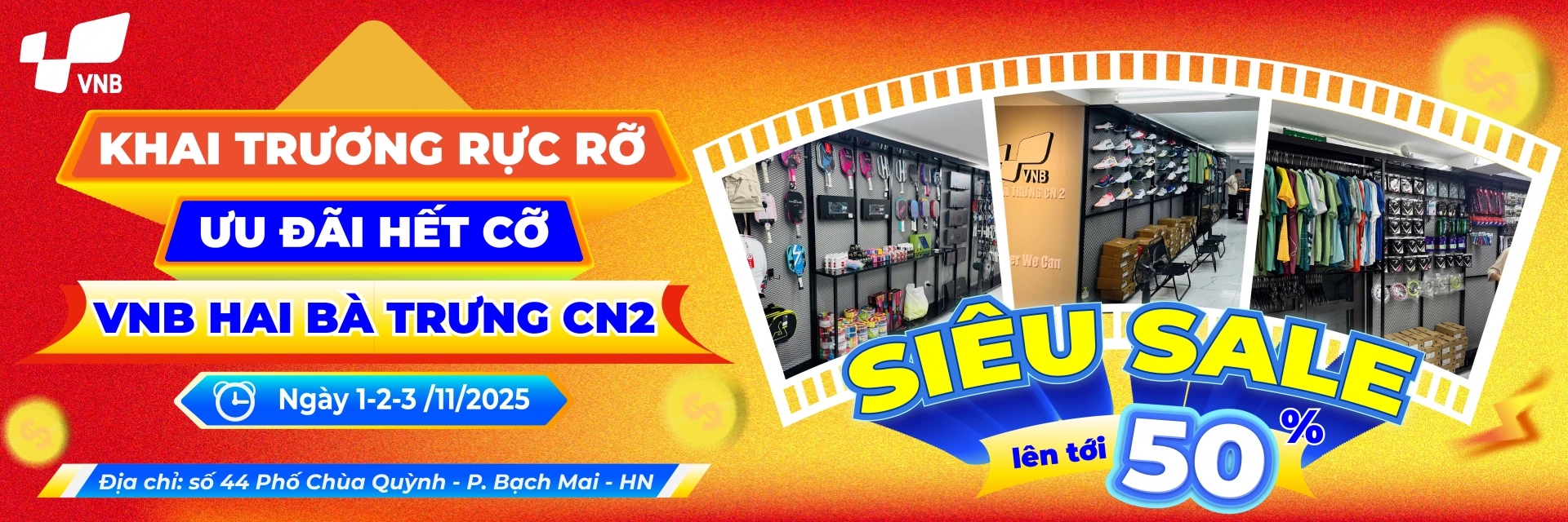 Khai Trương VNB Hai Bà Trưng CN2