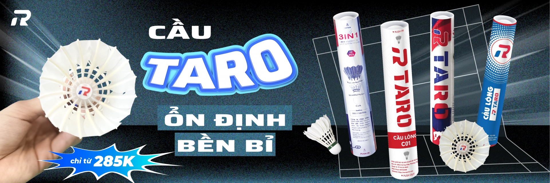 Quả cầu lông Taro