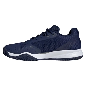 Giày Pickleball Adidas Courtflash Speed 2 - Dark Blue/Silver Metallic chính hãng (JR4507)