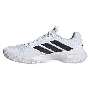 Giày Pickleball Adidas GameCourt 3 All Court - Cloud White/Core Black chính hãng (KI3595)