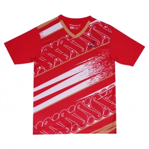 Áo cầu lông Flypower Rinjani 11 Jersey - Red chính hãng