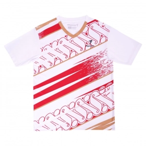 Áo cầu lông Flypower Rinjani 11 Jersey - White chính hãng