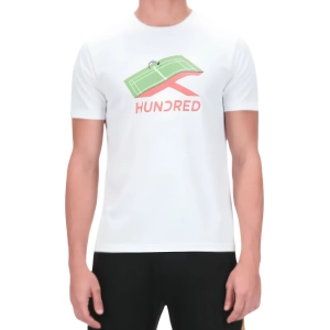 Áo cầu lông Hundred Rally Point nam - Trắng chính hãng
