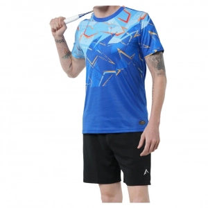 Áo cầu lông Kaiwin Robust nam - Xanh bích chính hãng