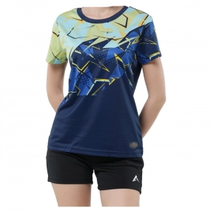 Áo cầu lông Kaiwin Robust nữ - Xanh đen chính hãng