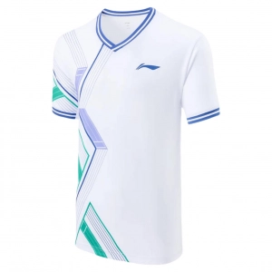 Áo cầu lông Lining A421 nam - Trắng