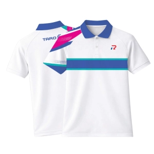 Áo cầu lông Polo Taro Color Line PL01-260007 nam - Xanh bích chính hãng