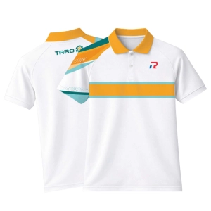 Áo cầu lông Polo Taro Color Line PL01-260004 nữ - Vàng chính hãng