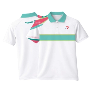 Áo cầu lông Polo Taro Color Line PL01-260105 nam - Xanh lục chính hãng