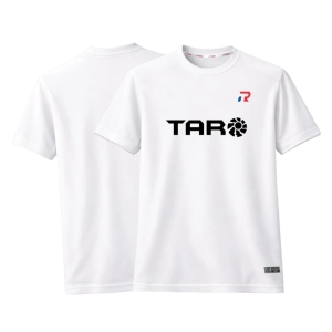 Áo cầu lông Taro TR01-26 nam - Trắng chính hãng
