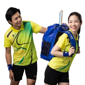 Áo cầu lông Victec AVT22 nam - Vàng