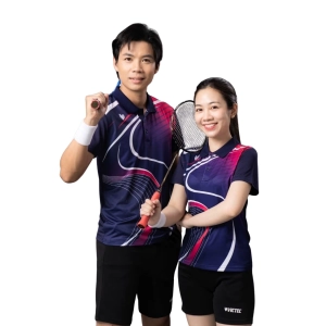 Áo cầu lông Victec AVT22 nữ - Tím
