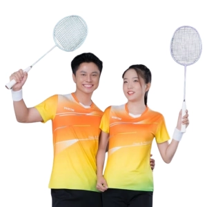 Áo cầu lông Victec PLV241 nữ - Vàng