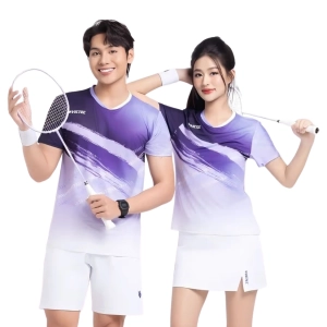 Áo cầu lông Victec  PLV252 nam - Tím