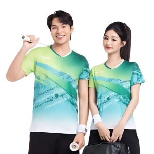Áo cầu lông Victec PLV252 nữ - Xanh lá