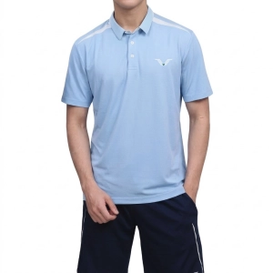 Áo cầu lông Vina Authentic MVP01 nam - Xanh biển chính hãng