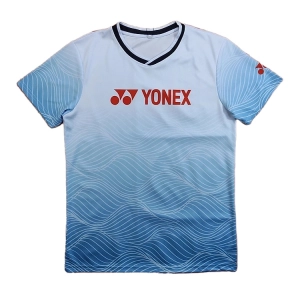 Áo cầu lông Yonex 103 nam - Trắng xanh