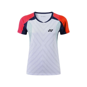 Áo cầu lông Yonex TC23032 Nữ Trắng Hồng