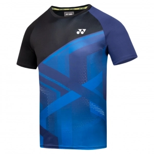 Áo cầu lông Yonex TRM2993 - Jet Black/Skipper Blue chính hãng