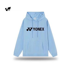 Áo hoodie lót bông Yonex logo chữ - Xanh ngọc