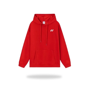 Áo hoodie Yonex logo nhỏ - Đỏ