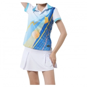 Áo Pickleball Kaiwin Slice nữ - Trắng chính hãng