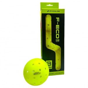 Bóng Pickleball Facolos F-Eco 48 Xanh (Hộp 3 quả) Chính Hãng