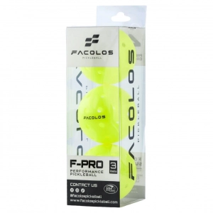 Bóng Pickleball Facolos F-Pro Performance (Hộp 3 quả)