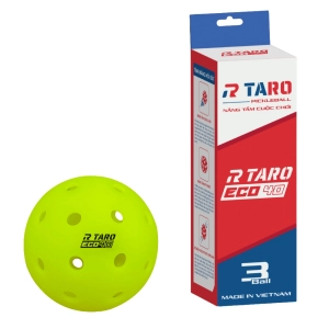 Bóng Pickleball Taro Eco 40 (Hộp 3 quả)