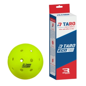 Bóng Pickleball Taro Eco 48 (Hộp 3 quả)