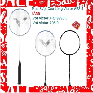 Combo Mua Vợt Cầu Lông Victor ARS 9 Tặng Vợt Victor ARS 9 + vợt Victor ARS 9990k