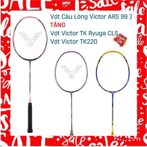 Combo Mua Vợt Cầu Lông Victor ARS 99 J Tặng vợt Victor TK Ryuga CLS+ vợt Victor TK220
