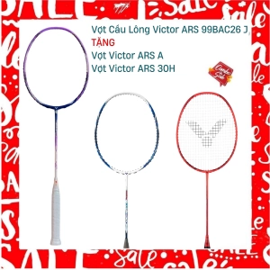 Combo Mua Vợt Cầu Lông Victor ARS 99BAC26 J Tặng vợt Victor ARS A+ vợt Victor ARS 30H