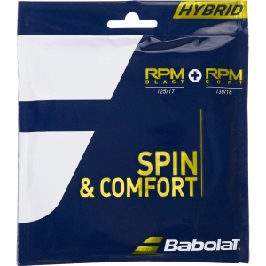 Cước phối tennis Babolat Hybrid RPM Blast + RPM Soft chính hãng (sợi)