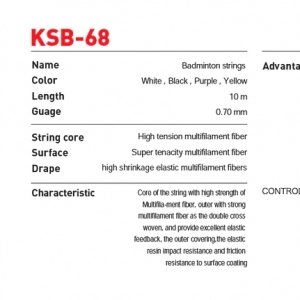 Dây cước căng vợt Kawasaki KSB68