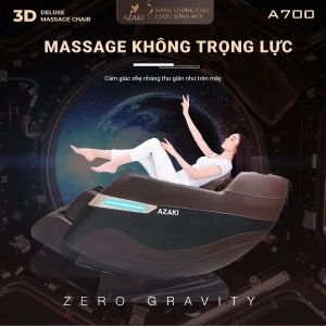 Ghế Massage Azaki A700 - Đen Chính Hãng