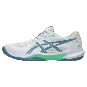 Giày cầu lông Asics Gel-Tactic 13 Wide - Trắng xanh chính hãng (1073A078.102)