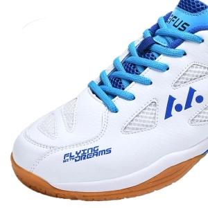 Giày cầu lông Lefus L022 - Trắng xanh dương