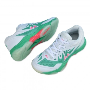 Giày cầu lông Lefus L028 - Trắng xanh lá