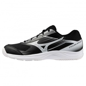 Giày Cầu Lông Mizuno Cyclone Speed 5 - Trắng đen (V1GA258053) - Có bảo hành