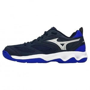 Giày cầu lông Mizuno Dynablitz - Bạc tím xanh chính hãng