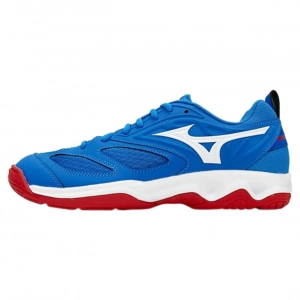 Giày cầu lông Mizuno Dynablitz - Xanh trắng đỏ chính hãng