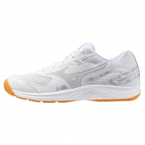 Giày cầu lông Mizuno Sky Blaster 4 - Trắng xám chính hãng (71GA253310)