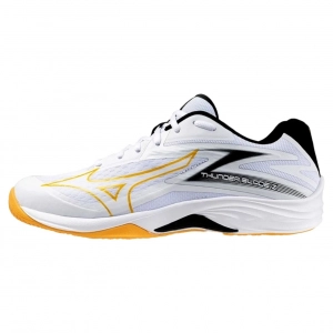 Giày Cầu Lông Mizuno Thunder Blade Z - Trắng Vàng Chính Hãng (V1GA237010)