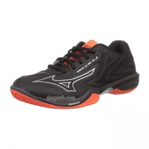 Giày cầu lông Mizuno Wave Claw El - Đen Cam (Mã JP)