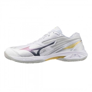 Giày cầu lông Mizuno Wave Claw Pro 3 - Trắng chính hãng (71GA265201)