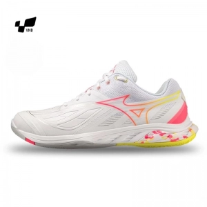 Giày cầu lông Mizuno Wave Fang 2 - Trắng Hồng (Mã JP)