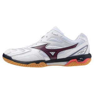 Giày cầu lông Mizuno Wave Fang Pro - Trắng kem chính hãng (71GA210085)