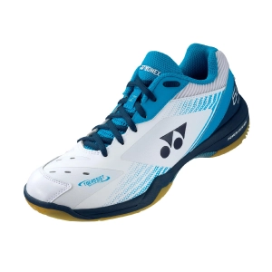 Giày Cầu Lông Yonex SHB 65Z3 Men - Trắng Xanh (Mã JP)